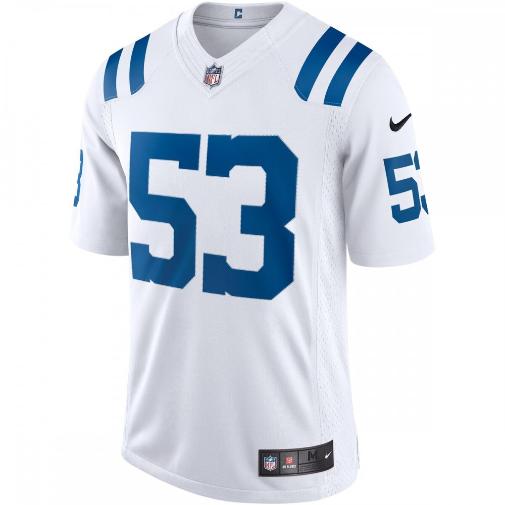 Shaquille Leonard Indianapolis Colts Nike Vapor Limited Jersey - White-Profan Arena